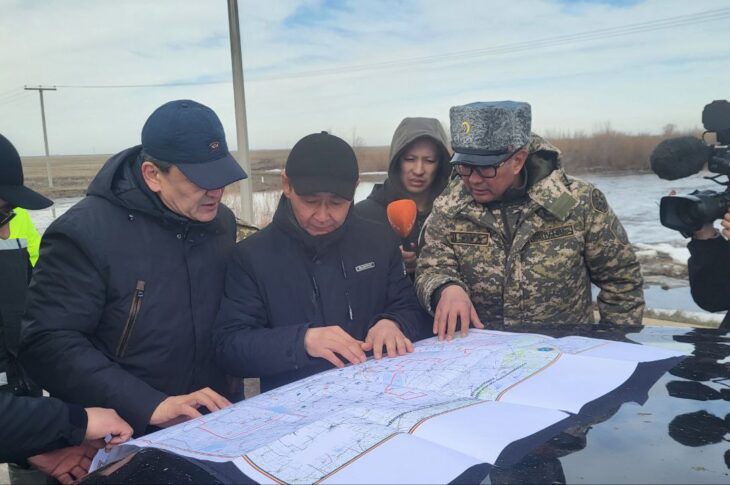 Противопаводковые меры в Тайыншинском районе проверил аким СКО