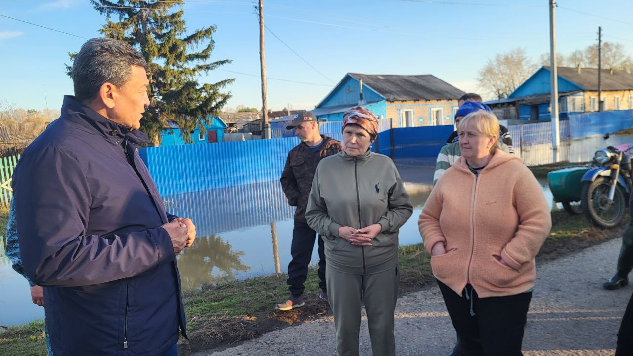 В срочном порядке проводить оценку жилья, как только вода уйдет, поручил аким СКО