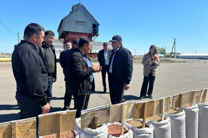 Аким СКО посетил образцовое село