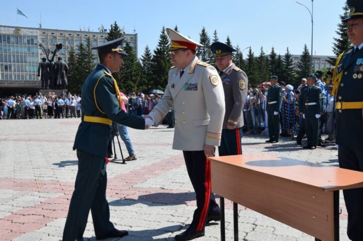 24-й выпуск молодых лейтенантов состоялся в Петропавловске