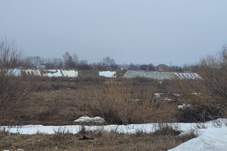 Разрушенные дамбы укрепят в Петропавловске