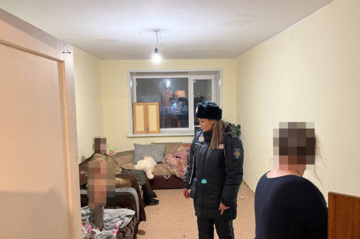 Рейд по проблемным семьям провели в Петропавловске