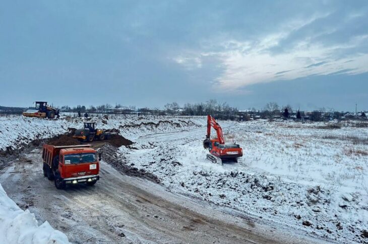 Обводной канал строят в Петропавловске