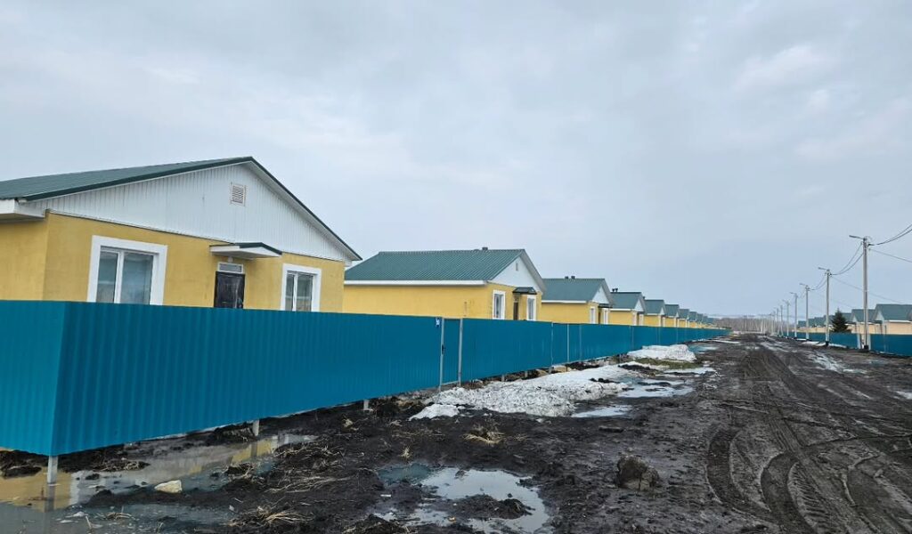 Талые воды откачивают в частном секторе Петропавловска