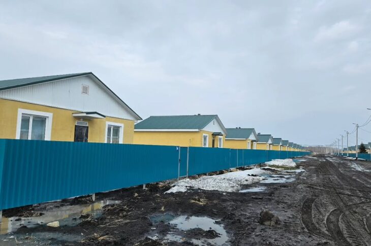 Талые воды откачивают в частном секторе Петропавловска