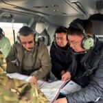 Села вдоль реки облетел аким СКО