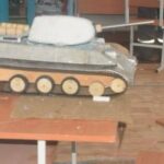 Макет танка Т-34 изготовили осужденные Петропавловска