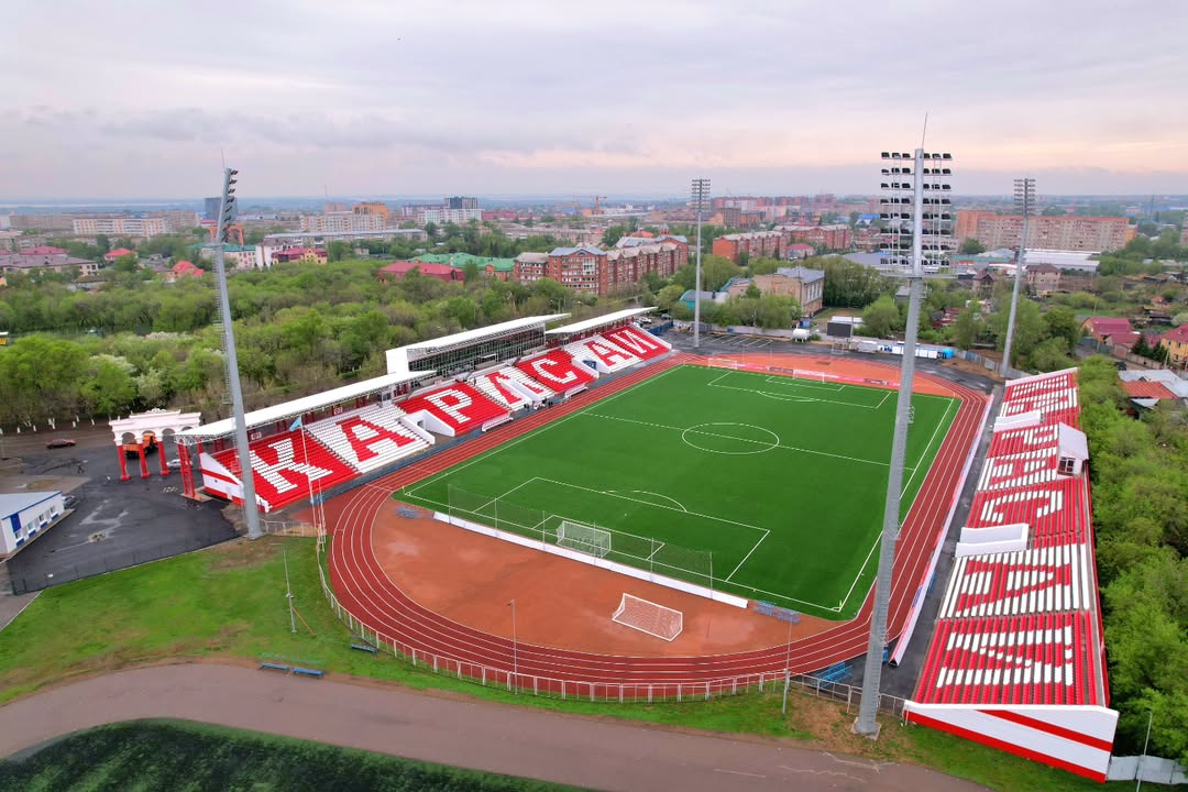Первый матч состоялся на обновленном «Карасае» в Петропавловске