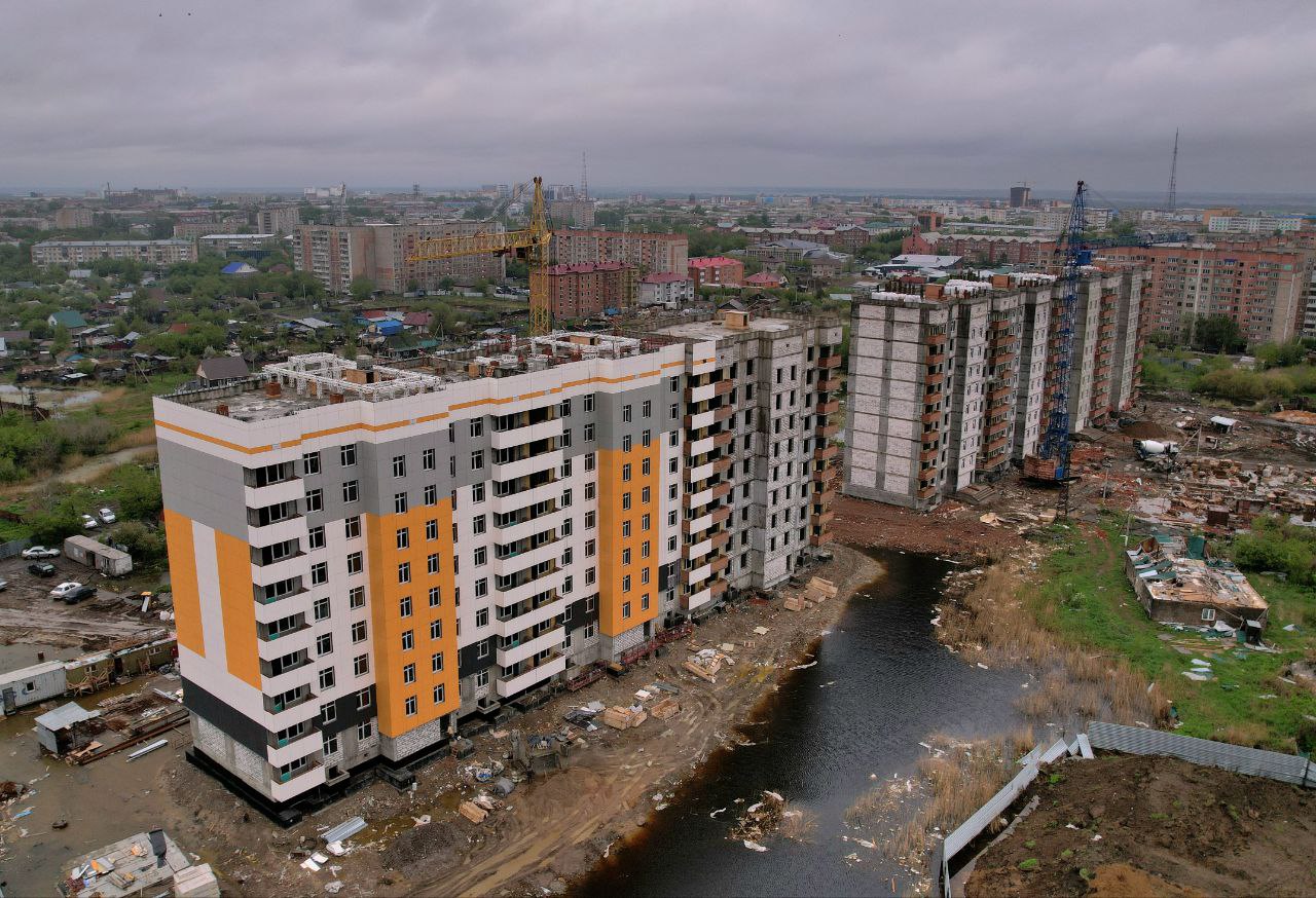 В новом микрорайоне Петропавловска построят 27 многоэтажек