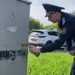 С наркограффити борются в СКО