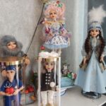 Жительница Петропавловска мастерит интерьерные куклы