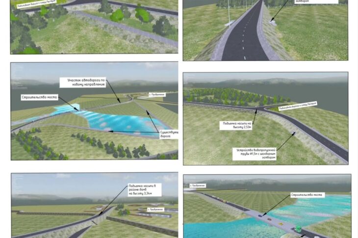Мост построят к селу Прибрежному в СКО