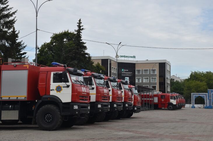 Новую технику получили спасатели СКО