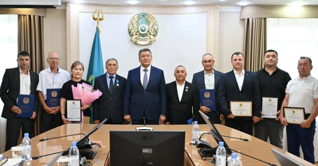 Представителей водного хозяйства наградили в СКО