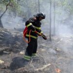 В СКО спасатели предотвратили природный пожар