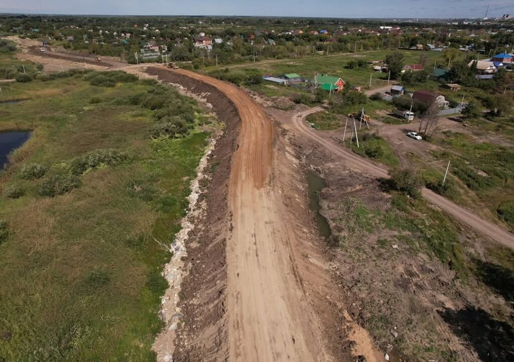 В Петропавловске на дамбе сделают прогулочную зону
