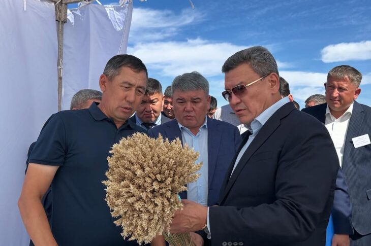 Аким СКО приехал в район им. Г.Мусрепова