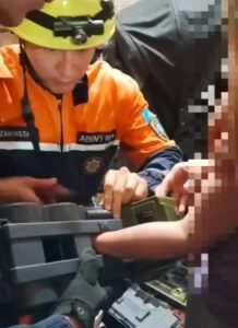 В Петропавловске ногу годовалого ребенка зажало в игрушке