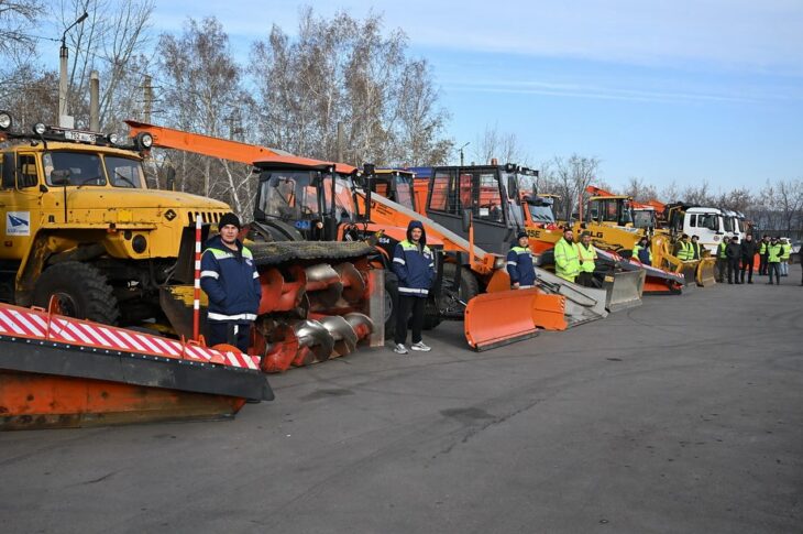 170 единиц техники задействуют зимой в Петропавловске