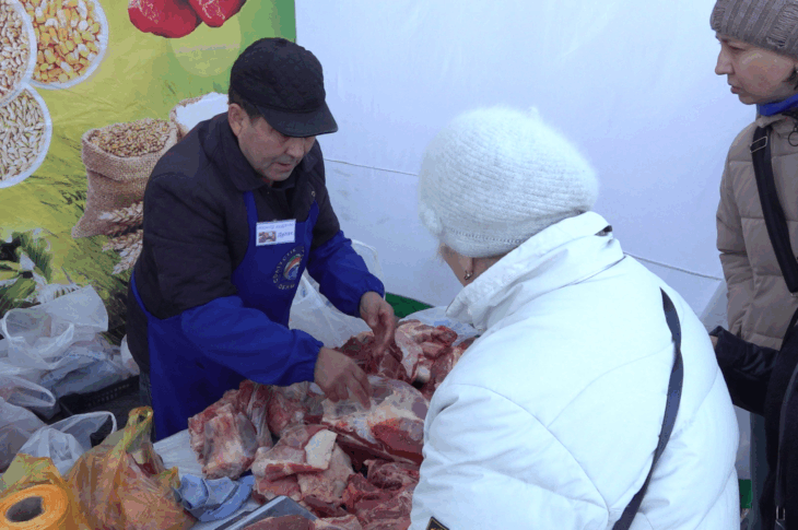 На ярмарку в Петропавловск привезли1205 тонн продукции