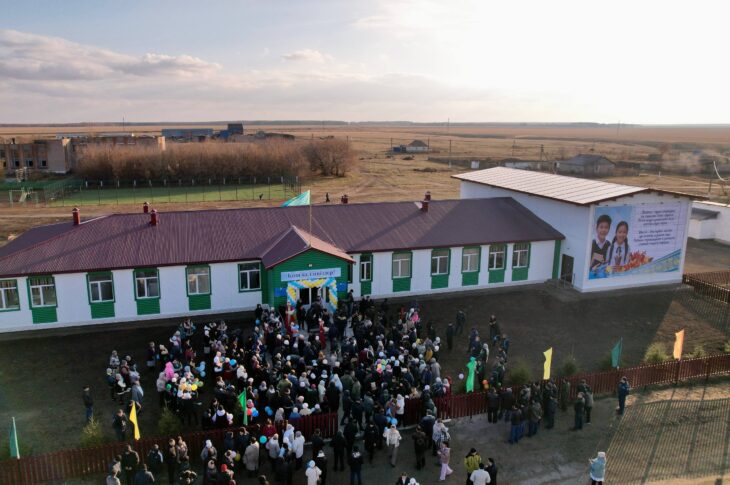 В СКО открылась новая школа на средства предпринимателя