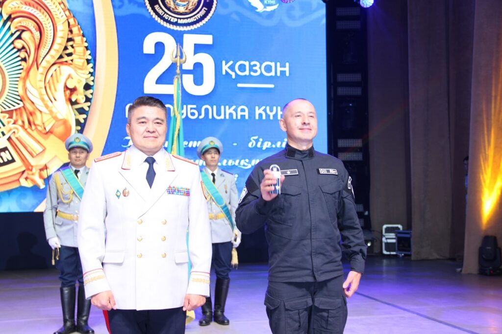 В Петропавловске поощрили более 20 полицейских