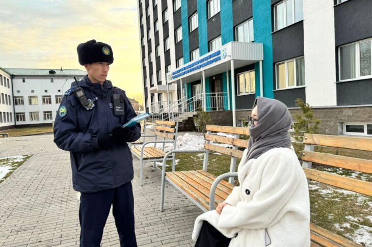 Нюансы запрета на никабы разъясняют полицейские Петропавловска
