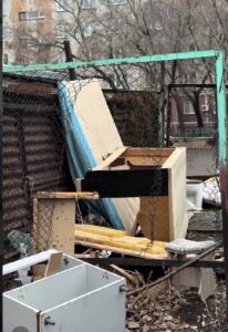 За крупногабаритный мусор грозят штрафы в Петропавловске