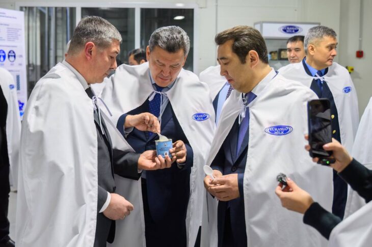 Цех по выпуску сгущенки открыли в Петропавловске