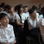 Петропавловские школьники встретились со спортивной героиней