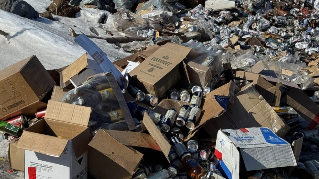 600 литров нелегального алкоголя уничтожили в Петропавловске