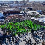 Тысячи жителей Петропавловска вышли на празднование Наурыз мейрамы