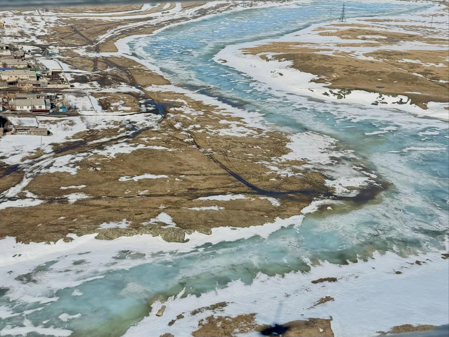 На 1,5 метра за сутки поднялась вода на реке Шарык в СКО