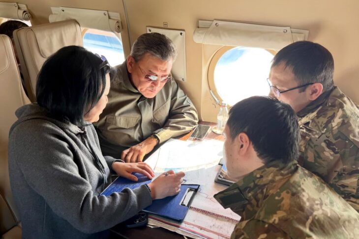 Гауез Нурмухамбетов облетел территорию СКО