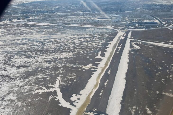 Уровень воды снижается на малых реках СКО
