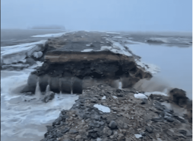 Дорогу вскрыли в Акжарском районе СКО
