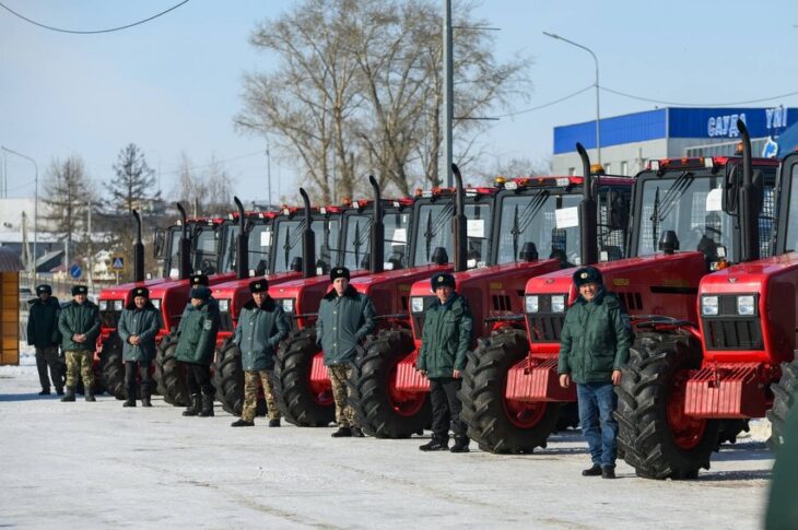 Более 50 единиц техники получили лесники в СКО