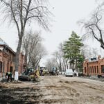 Реконструкция улицы Конституции продолжается в Петропавловске