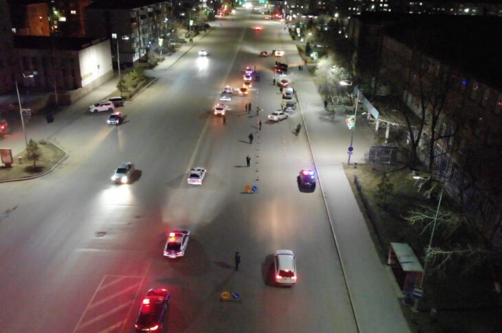 Сужение дорог как профилактику ДТП применили в Петропавловске