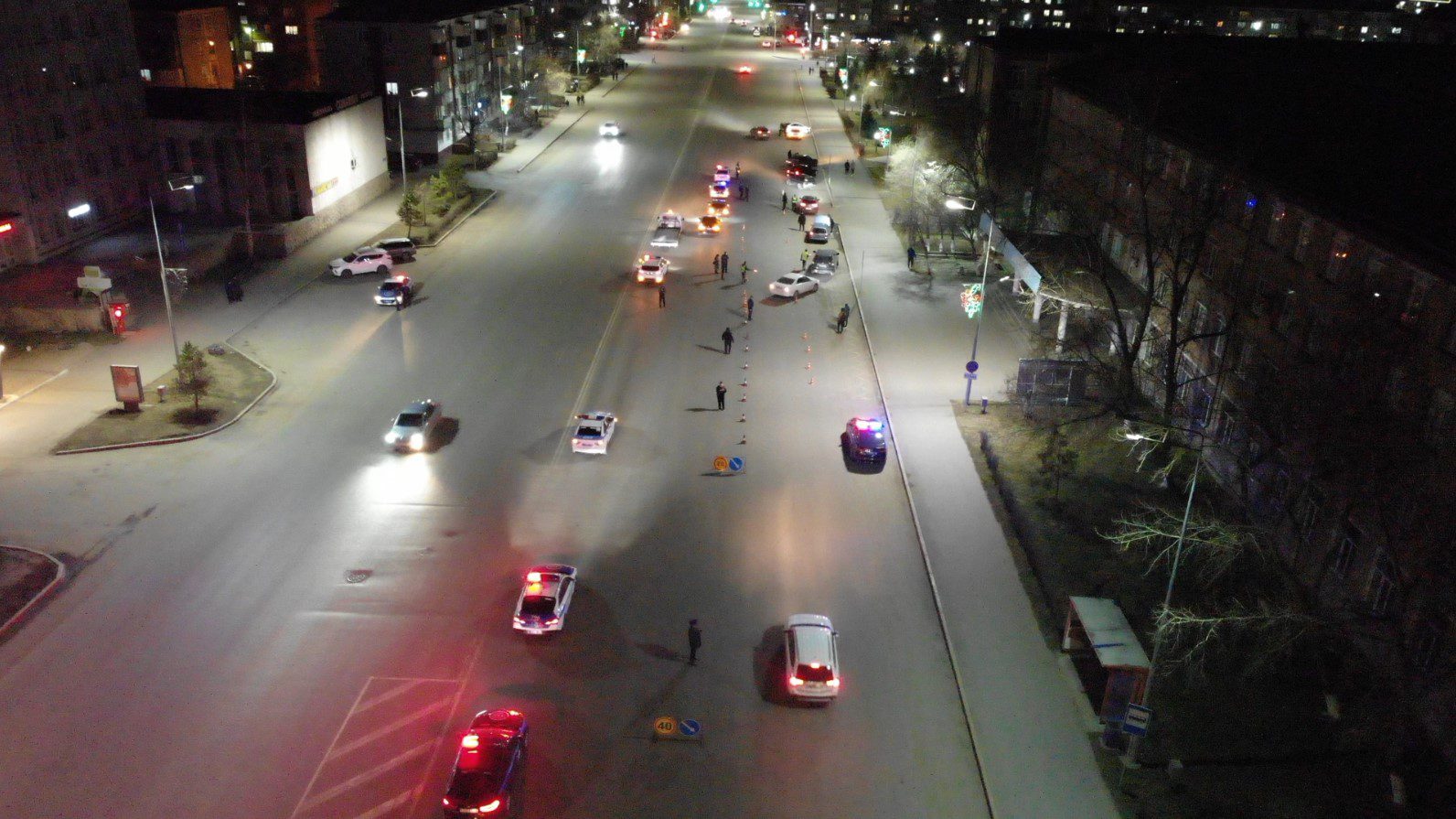 Сужение дорог как профилактику ДТП применили в Петропавловске