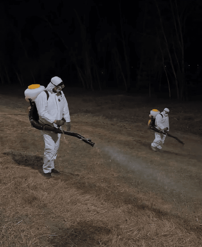 Обработку от клещей начали в Петропавловске