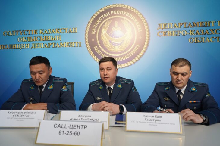 «Приемная на дороге» - полицейские Петропавловска ответили на вопросы