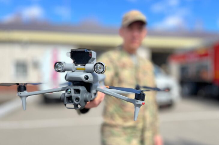 Дроны с искусственным интеллектом получили спасатели СКО