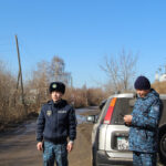 Полицейские патрулируют дачные поселки в Петропавловске