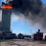 Пожарный поезд привлекли к тушению в СКО