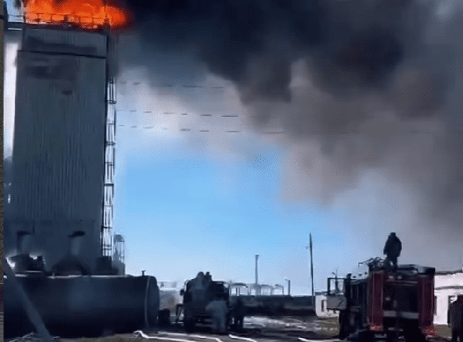 Пожарный поезд привлекли к тушению в СКО