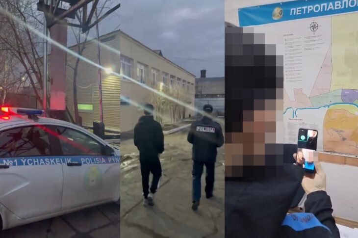 Велосипедист пугал прохожих - нарушителя наказали в Петропавловске