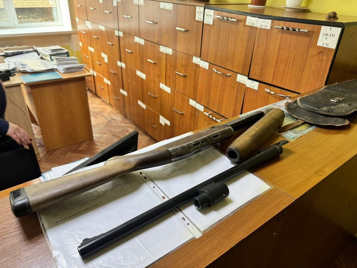 Три ружья сдали в полицию жители Петропавловска