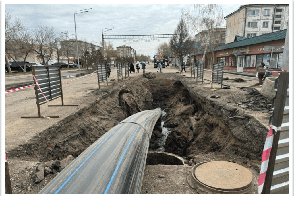 Трубы для коммунальных служб производит завод в Петропавловске