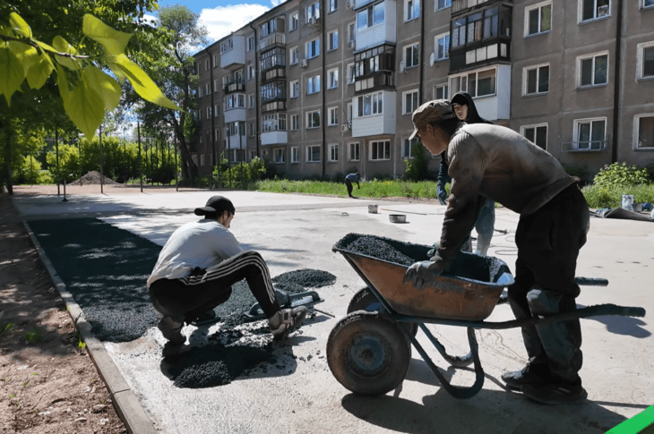 На благоустройство дворов Петропавловска выделили ₸856 млн